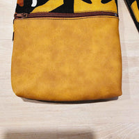 Handmade Phone Bag and Keyfob Set  | African Ankara Print Fabric |