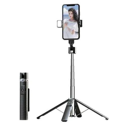 Quadrupod Double Fill Light Mobile Phone Bluetooth-compatible Selfie S