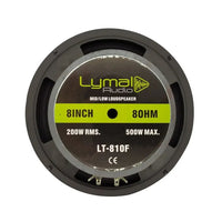 LT-801F 8" Midrange Loudspeaker 500 Watts Max - Snagva