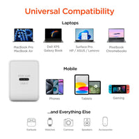 HyperGear SpeedBoost 65W USB-C PD PPS GaN Laptop Charger - Snagva