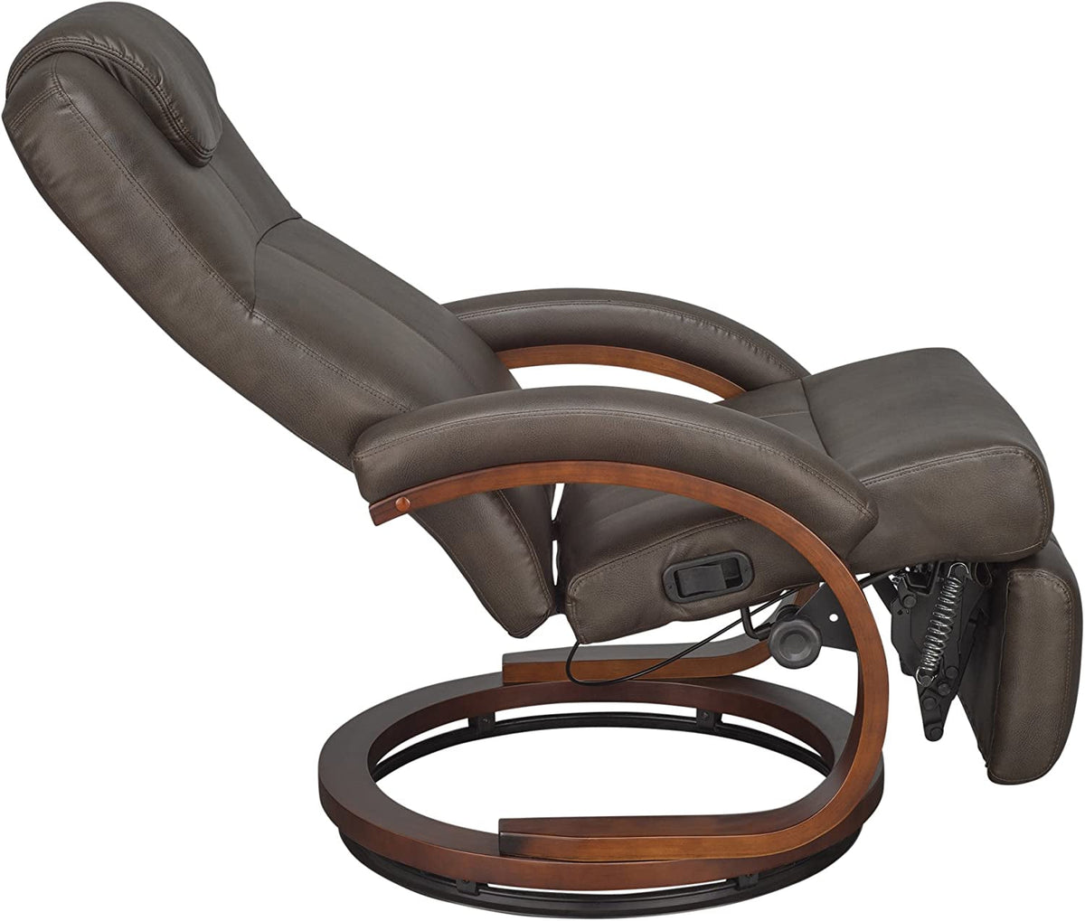 Charles Euro Chair RV Recliner Chestnut Faux Leather