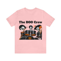 Halloween Boo Crew Skeletons Rock Band Unisex Jersey Short Sleeve Men'