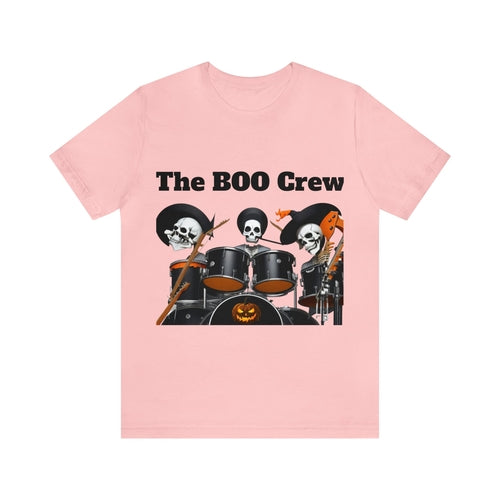 Halloween Boo Crew Skeletons Rock Band Unisex Jersey Short Sleeve Men'