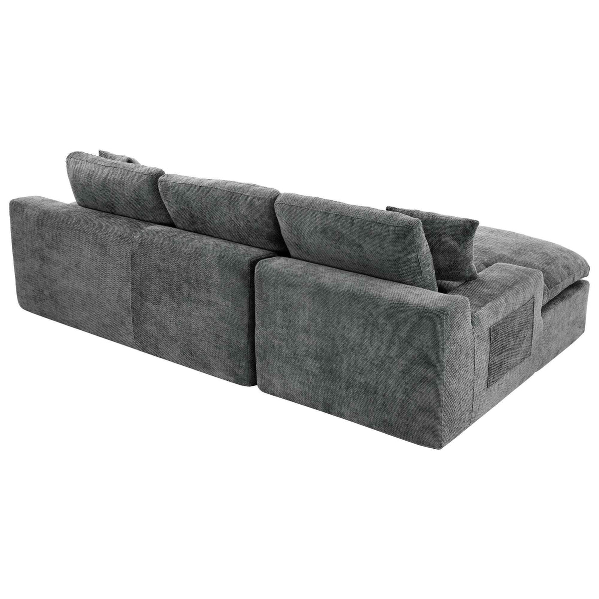 Cloud Sectional Sofa 107.9' Upholstered Sofa Couch with Double-layer