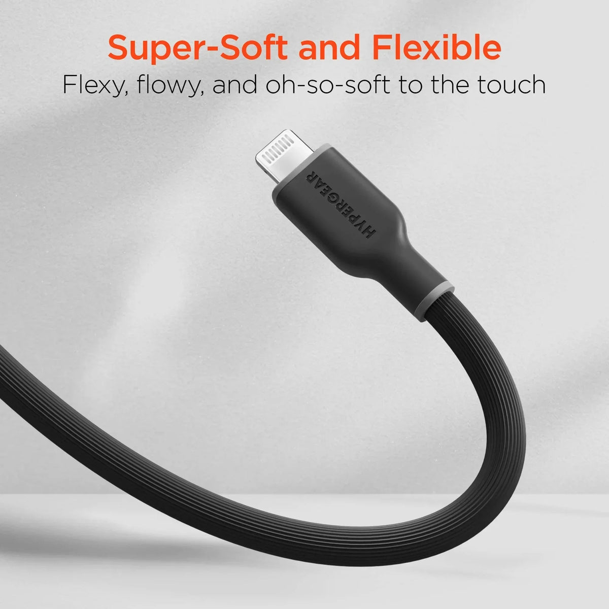 HyperGear Flexi PRO USB-C to Lightning Cable 6ft - Snagva