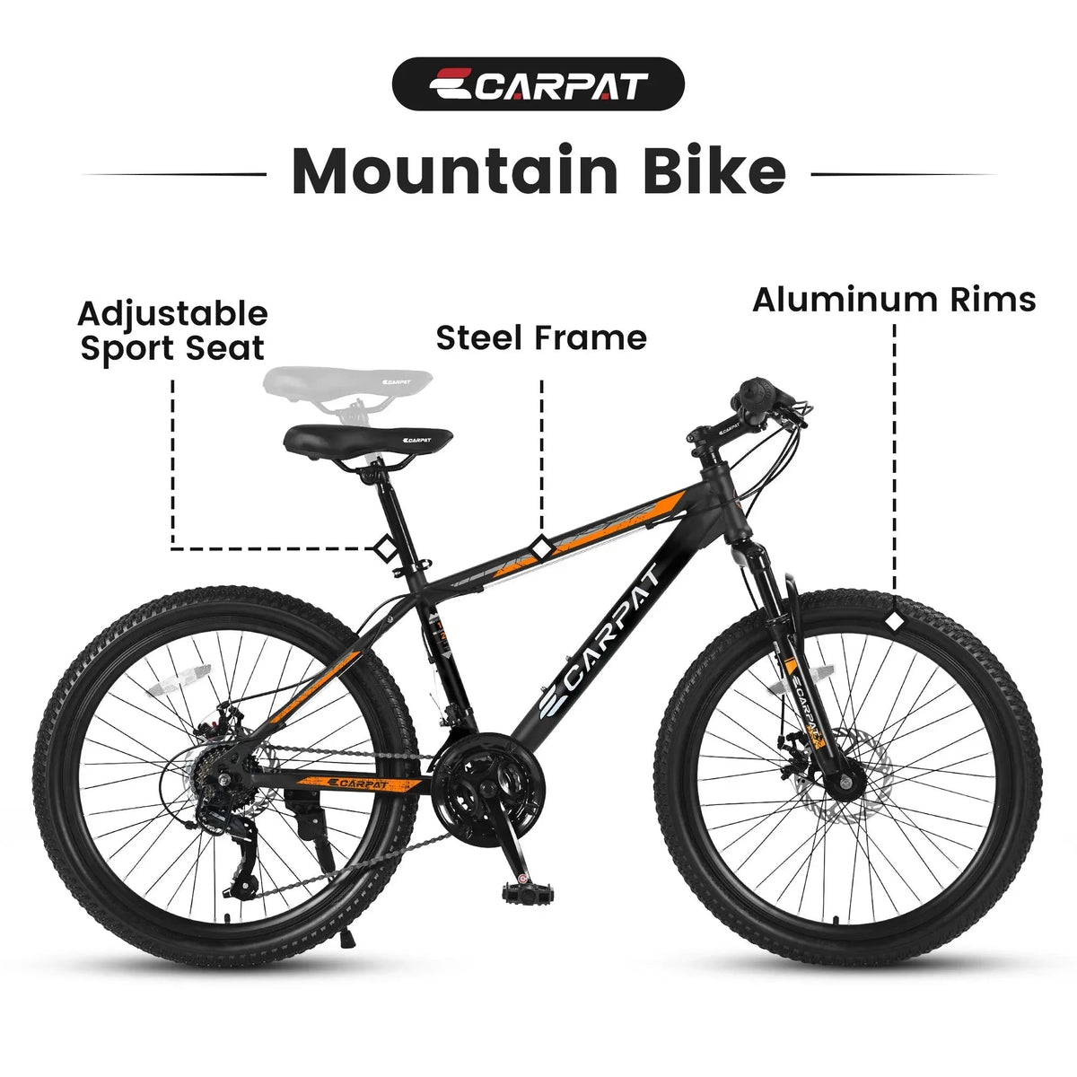TrailStar™ City-Cruizer – 26" Shimano 21-Speed Mountain Bike - Snagva
