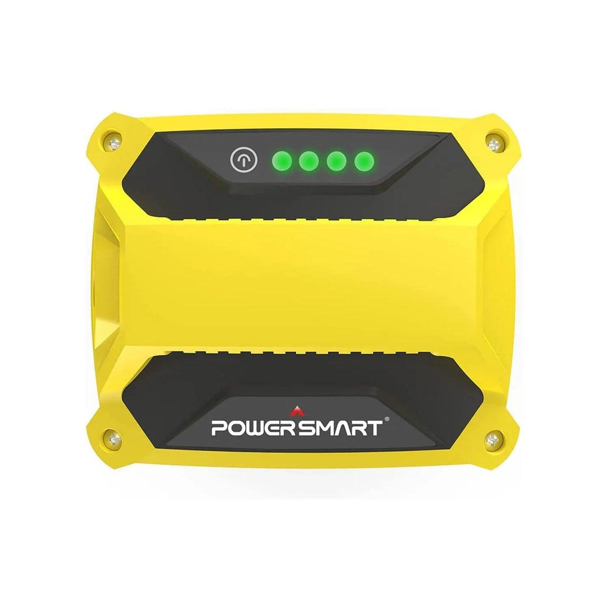 Side view of 80V 6Ah lithium-ion battery highlighting brand label and sturdy casing.