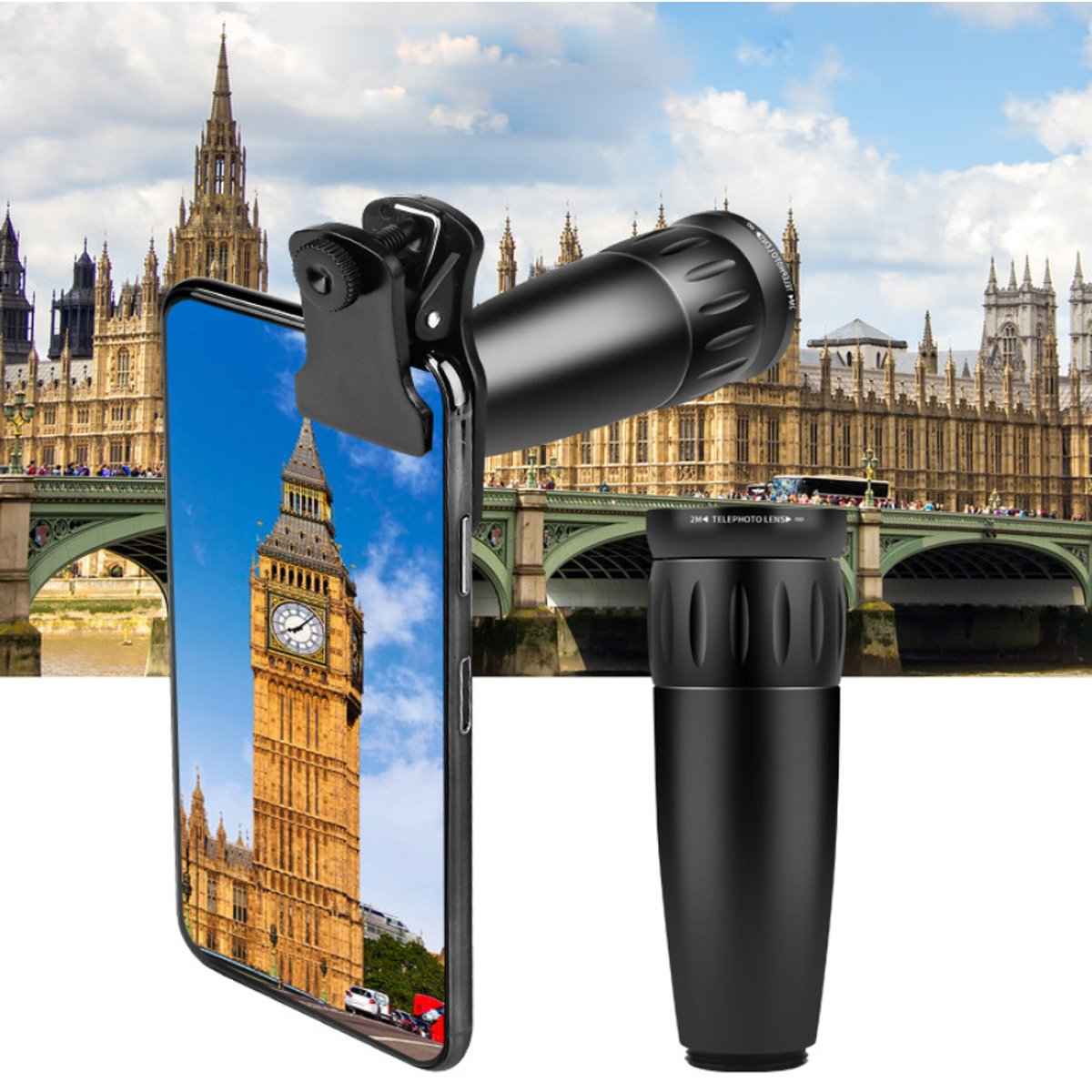 A complete 4K photography bundle with camera, lenses, and accessories arranged neatly on a table.