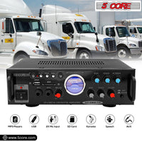 5Core Dual Channel Amplifier Car Audio System 300W Audio Reciver Car - Snagva
