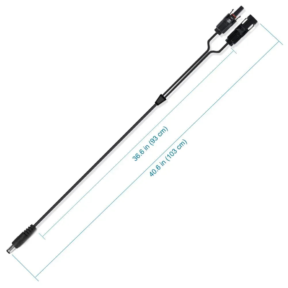 ACOPOWER Solar Panel connector -DC5521(5.5mm x 2.1mm) Adapter - Snagva