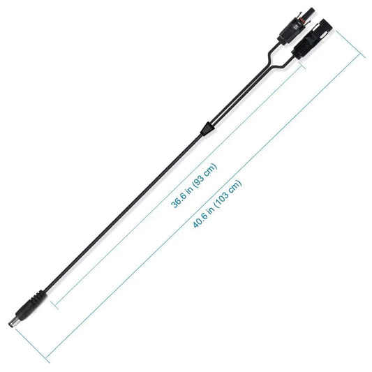ACOPOWER Solar Panel connector -DC5521(5.5mm x 2.1mm) Adapter