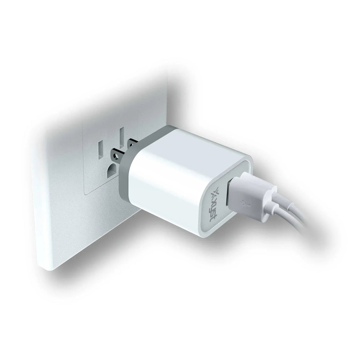 Xyst 3.4-Amp Dual USB Wall Charger with USB Port and USB Type-C Port - Snagva