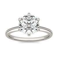 AGI Certified 3 CTW Lab Grown Diamond Solitaire Engagement Ring – G-VS