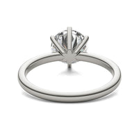 AGI Certified 2 CTW Lab-Grown Emerald Cut Diamond Solitaire Engagement