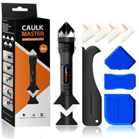 3 in 1 caulk remover sealant finishing and grout scraper tool for bathroom kitchen and tile