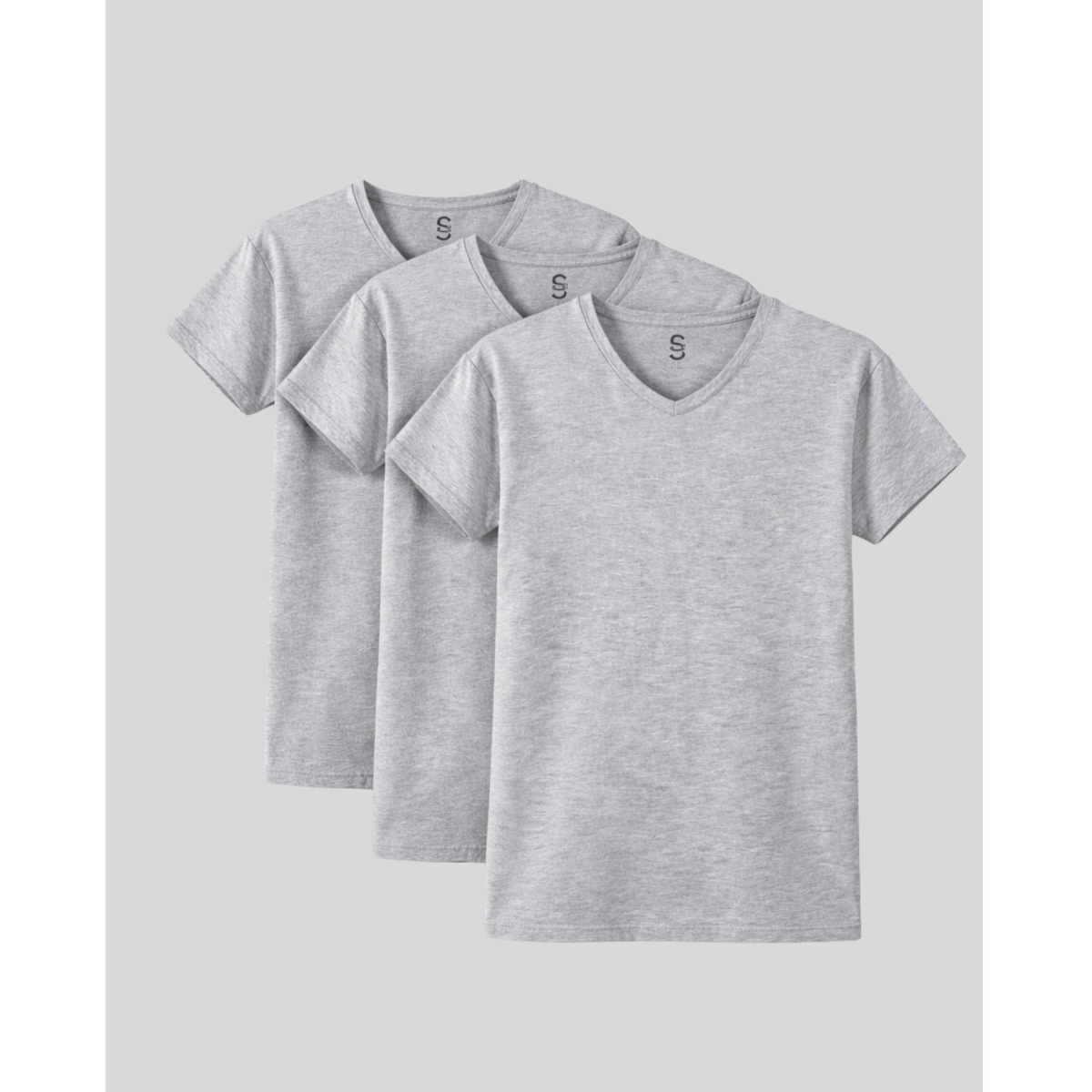 SilkCut Micro Modal V Neck Undershirts - 3 Pack