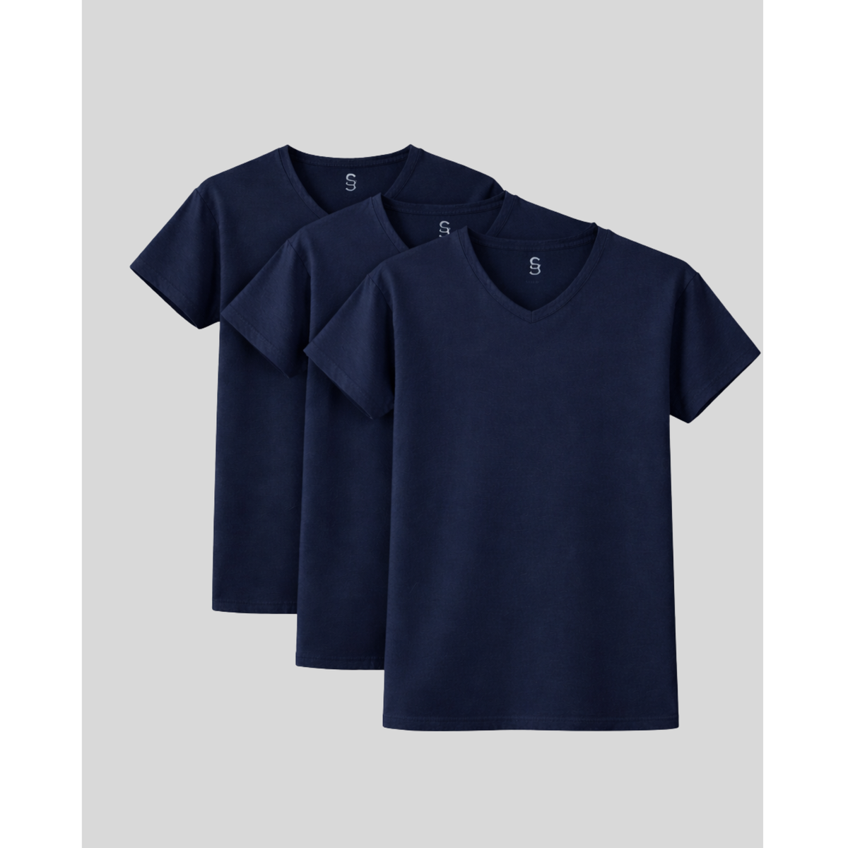 SilkCut Micro Modal V Neck Undershirts - 3 Pack