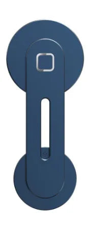Diagram illustrating how to install and use the collapsible metal phone and laptop mount.