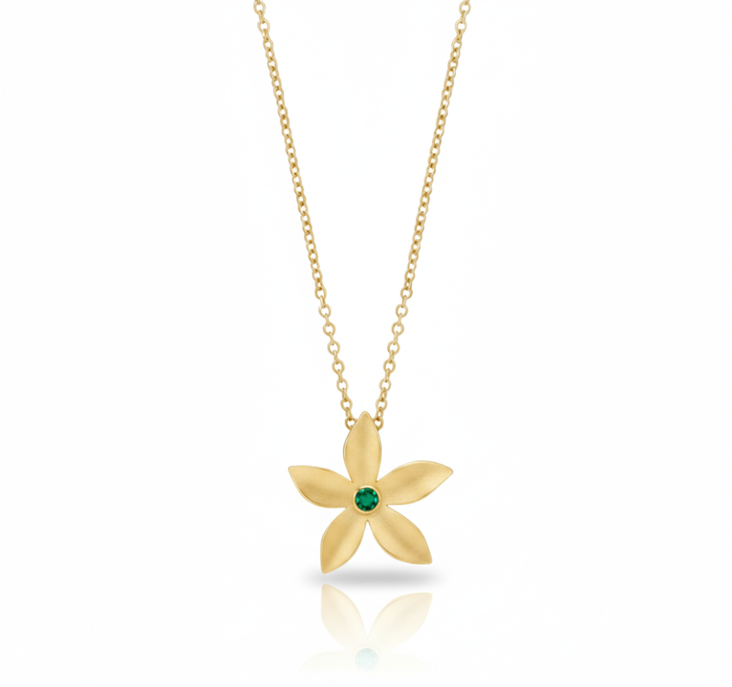 Elora Emerald Necklace