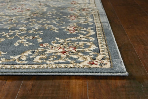 9inches x 12inches  Polypropylene Slate Blue Area Rug