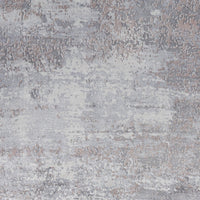 8inchesx10inches Slate Grey Hand Loomed Abstract Brushstroke Indoor