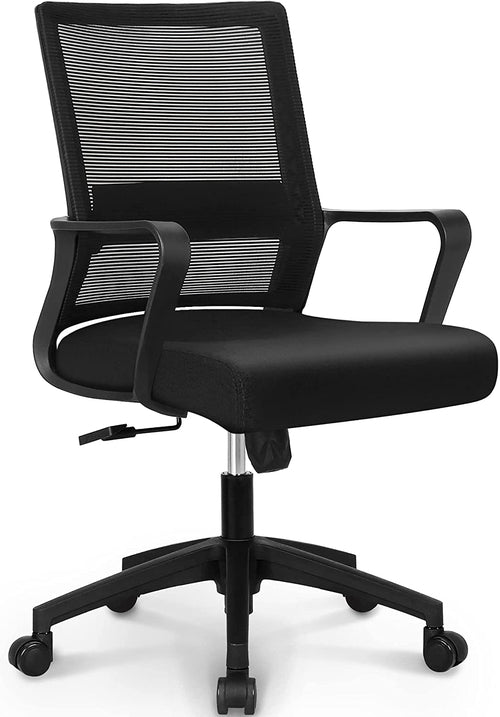 Ergonomic Swivel Chair With Adjustable Lumbar Support