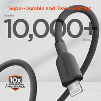 HyperGear Flexi PRO USB-C to Lightning Cable 4ft - Snagva