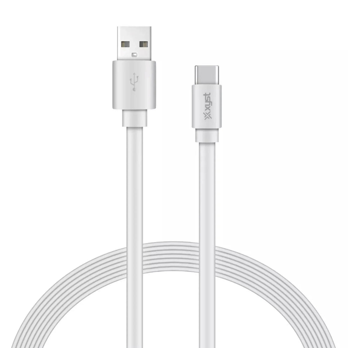 Xyst Charge and Sync USB to USB-C Flat Cable 4Ft - Snagva