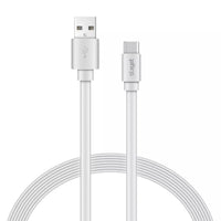 Xyst Charge and Sync USB to USB-C Flat Cable 4Ft - Snagva