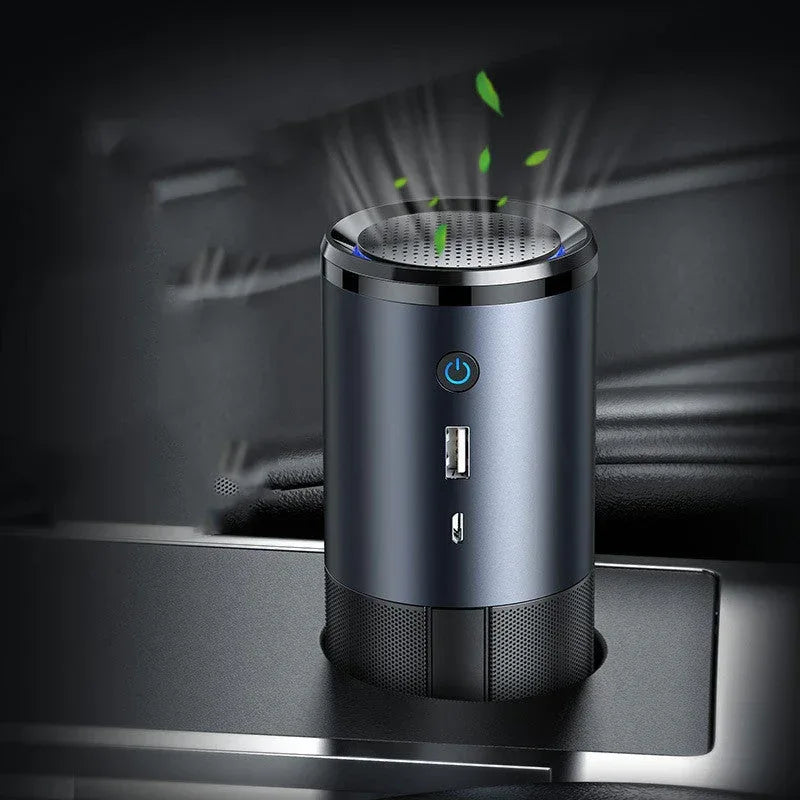 Car Air Purifier Ionizer Negative Ion Car Air Freshener - Snagva