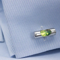 Bubble Level Cufflinks - Snagva