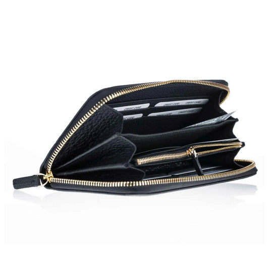 Westminster Handmade Full-Grain Leather Zippered Ladies Handbag