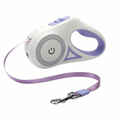 Automatic Retractable Lighting Dog Leash - battery compartment