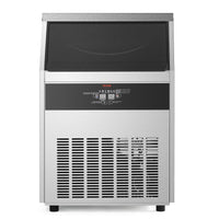 160lbs/24H Commercial Ice Maker Machine, 66lbs Storage Capacity Ice