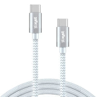 Xyst Braided USB-C to USB-C Charge and Sync Cable 10Ft - Snagva