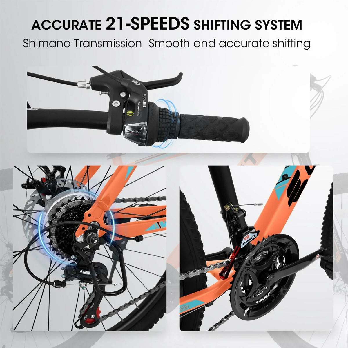 A26322 TrailLite™ – 26" Aluminum Mountain Bike (21-Speed, Dual Disc, - Snagva