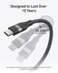 Anker USB-C to USB-C Cable 240W braided - product view 4