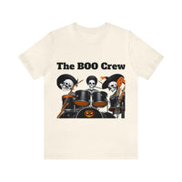 Halloween Boo Crew Skeletons Rock Band Unisex Jersey Short Sleeve Men'