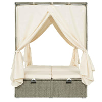 Adjustable Sun Bed With Curtain,High Comfort,With 3 Colors