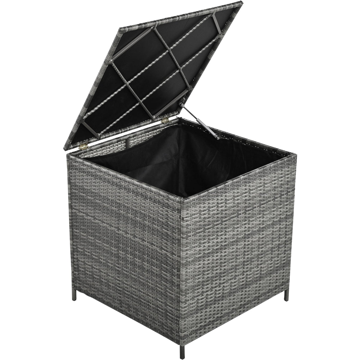 Outdoor 6-Piece All Weather PE Rattan Sofa Set, Garden Patio Wicker