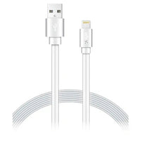 Xyst Charge and Sync USB to Lightning Flat Cable 4Ft - Snagva