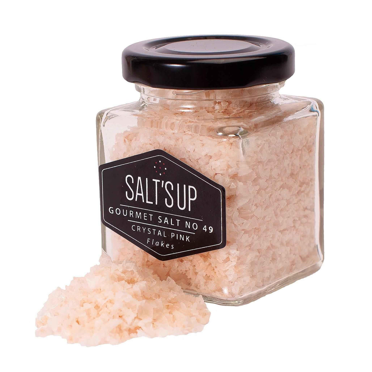 GIFT BOX OF 5 GOURMET SALTS, SALT PLATE AND SALT CANDLE