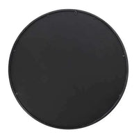 D36" Traditional Decor Style Round Antique Glass Wall Mirror, Wall
