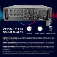 5 Core 4000W PA System Outdoor Indoor Commercial Industrial Grade