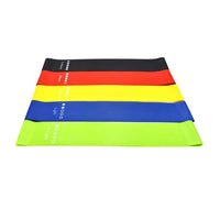 Flex And Stretch Set Of 5 Exercise Latex Bands