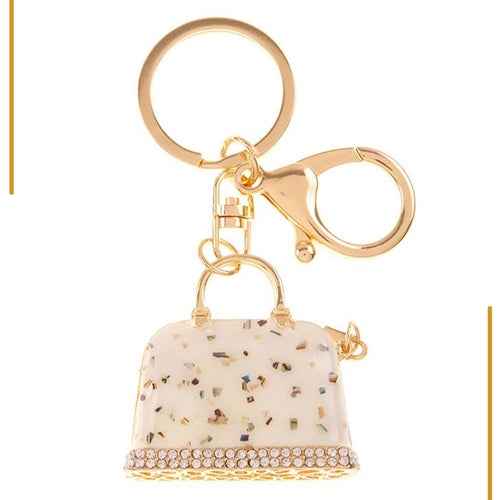 SHINY HAND BAG KEY CHAIN