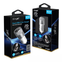 Xyst 40-Watt Dual USB-C Car Charger - Snagva