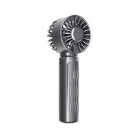 Ice Cool Turbo Mini Fan with Digital Display – USB Rechargeable & - Snagva