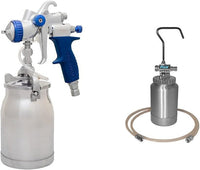 Non Bleed Stainless Spray Gun With Side Pattern Control