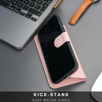 Casper iPhone 16 Pro Wallet Case Leather MagSafe